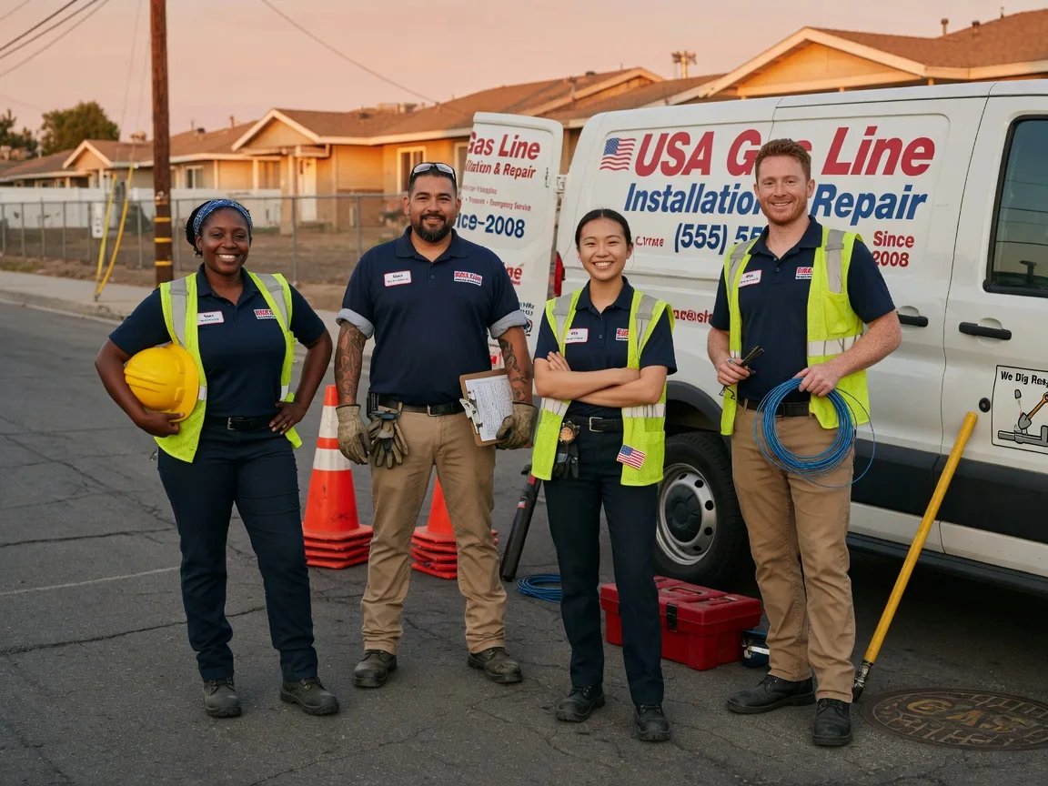 Gas Line Installation company in Milesville, SD